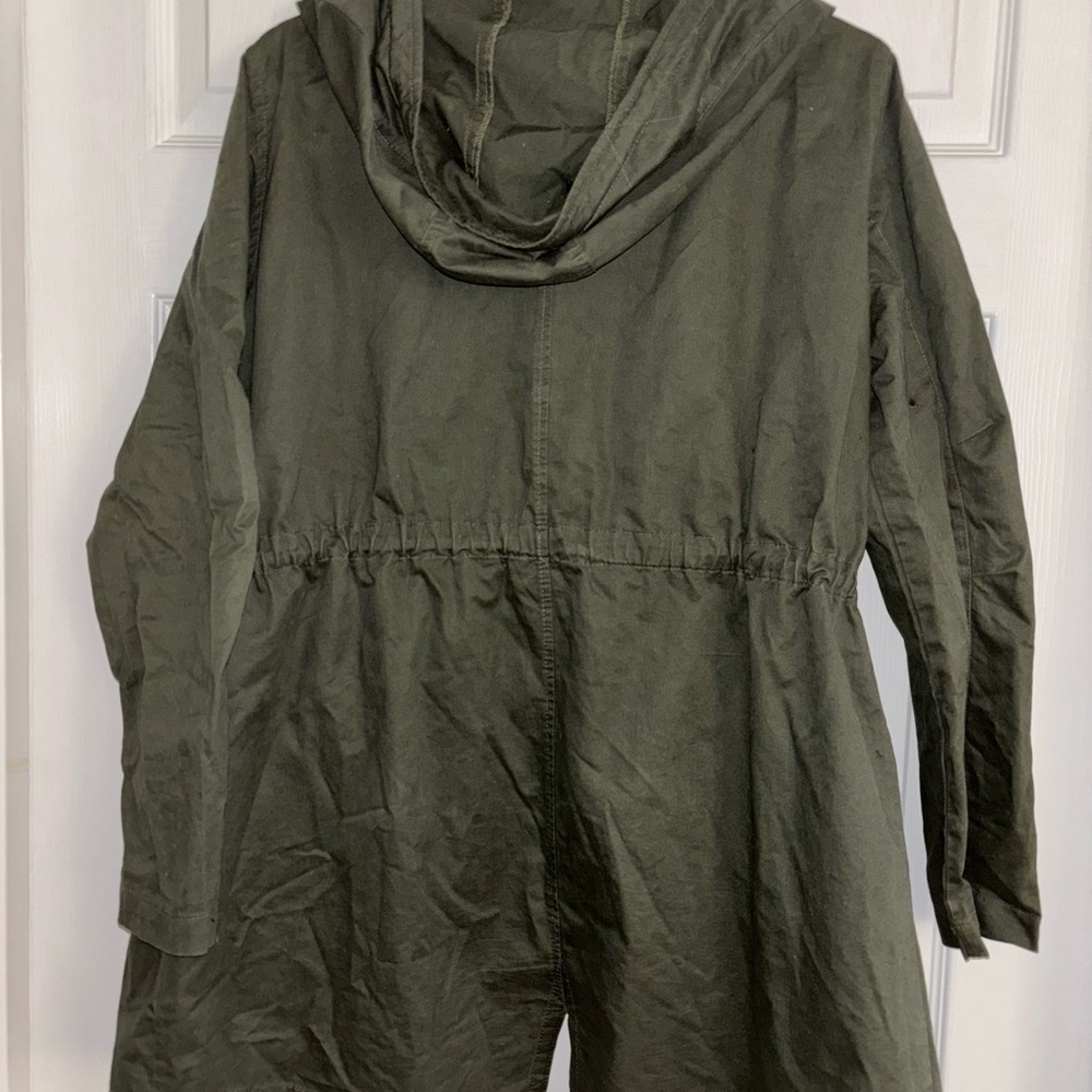 Adjustable Green Utility Jacket - image 2